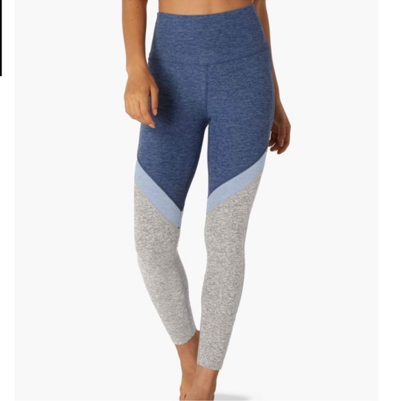 Beyond Yoga Spacedye Tri-Panel High Waisted Midi Legging - Picture 4 of 5
